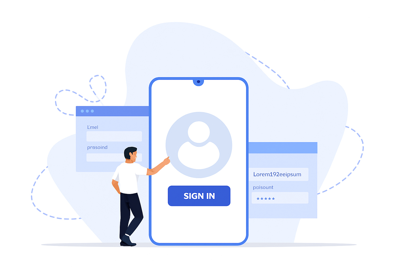 Login Illustration